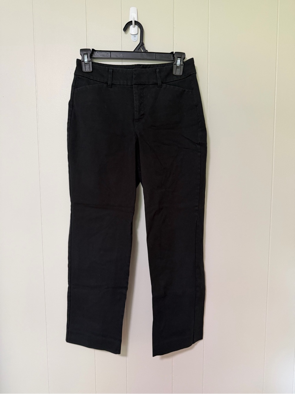 Old Navy Black Straight-Leg Trousers